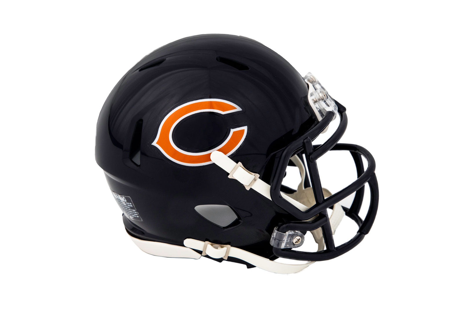 bears orange mini helmet