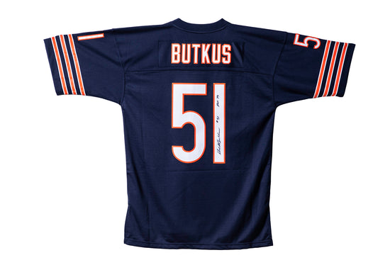 CHICAGO BEARS DICK BUTKUS #51 MITCHELL & NESS NFL JERSEY MEN SIZE 48 2XL